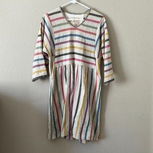 EUC Ace & Jig Multi stripe dress